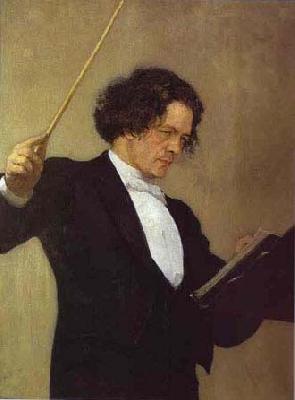 Ilya Repin Anton Rubinstein